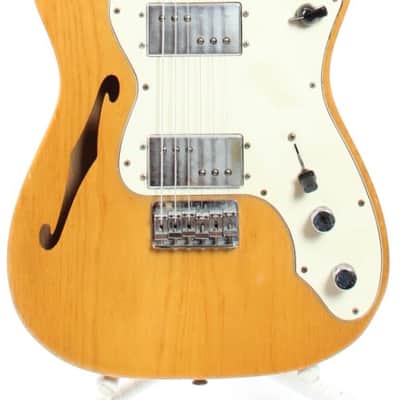 1976 Fender Telecaster Thinline natural image 1