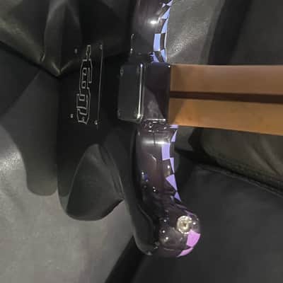 2008 Fender Squire Strat Black and Wrapped image 10