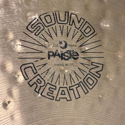 Paiste 22" Sound Creation Bell Ride Cymbal *VIDEO* 3520g 1980s image 2