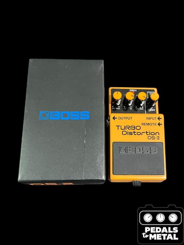 Boss DS-2 Turbo Distortion (Silver Label) 1989 - Present - Orange - X21708 image 1