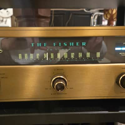 The Fisher FM-100 Tuner and MPX-100 Multiplex Adapter - Rare image 2