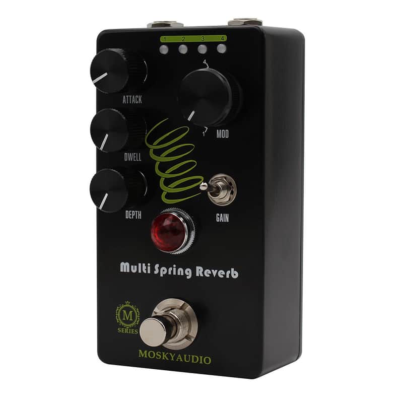 Mosky Audio Multi Spring Reverb Effect Pedal (Price includes the import duty for US buyer) image 1