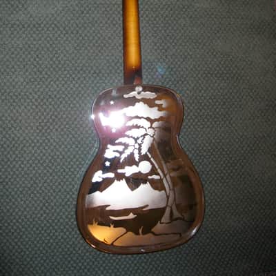 Dobro DM33-H "Hawaiian" 1992 Chrome image 2