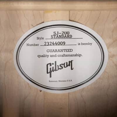 Gibson SJ-200 Standard Maple Acoustic/Electric Guitar - Triburst with Hardshell Case image 22