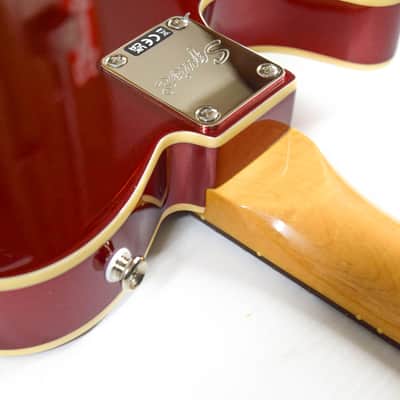 Squier Custom Esquire - Candy Apple Red image 13
