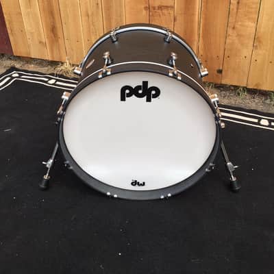 20''PDP/ DW Concept Maple Classic Series || Ebony Satin Oil || 14" x 20" Bass Drum image 3