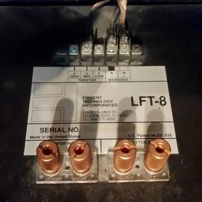 Eminent Technology LFT 8 VIII Hybrid Linear Field Transducer Loudspeaker With Manual Screens/Stands image 4