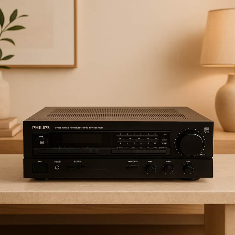 Philips FR-675 Rare Vintage Hi-Fi Receiver Serviced Warranty Tested 2x65W Serviced