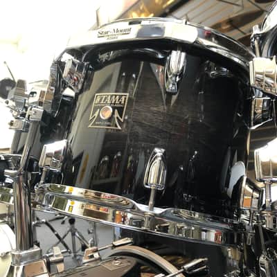 Tama Superstar Classic Maple 8/10/12/14/16/22/14x6.5 Transparent Black Burst Lacquer image 2