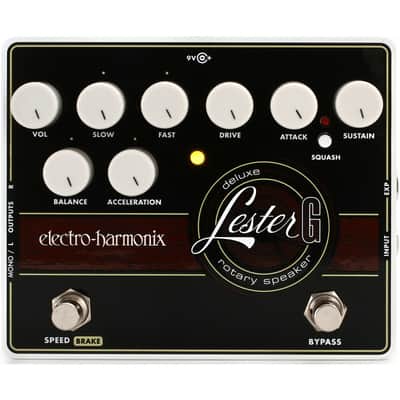 Electro Harmonix LESTER-G Deluxe Rotary Speaker Pedal +FREE Patch Cable - New image 2