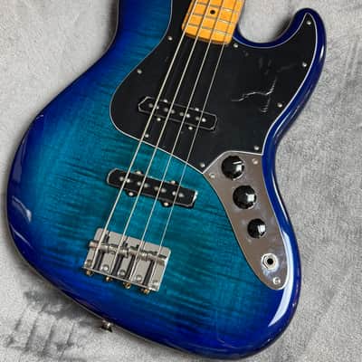 Fender Player Jazz Bass Blue Burst Flamed Maple Top MIM 2024 image 17