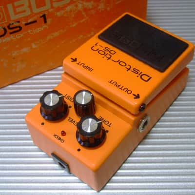 1979 8700 Rev.C Boss DS-1 Distortion w/ Original Box (Silver Screw, Black Label, Long Dash) MIJ Made in Japan image 2