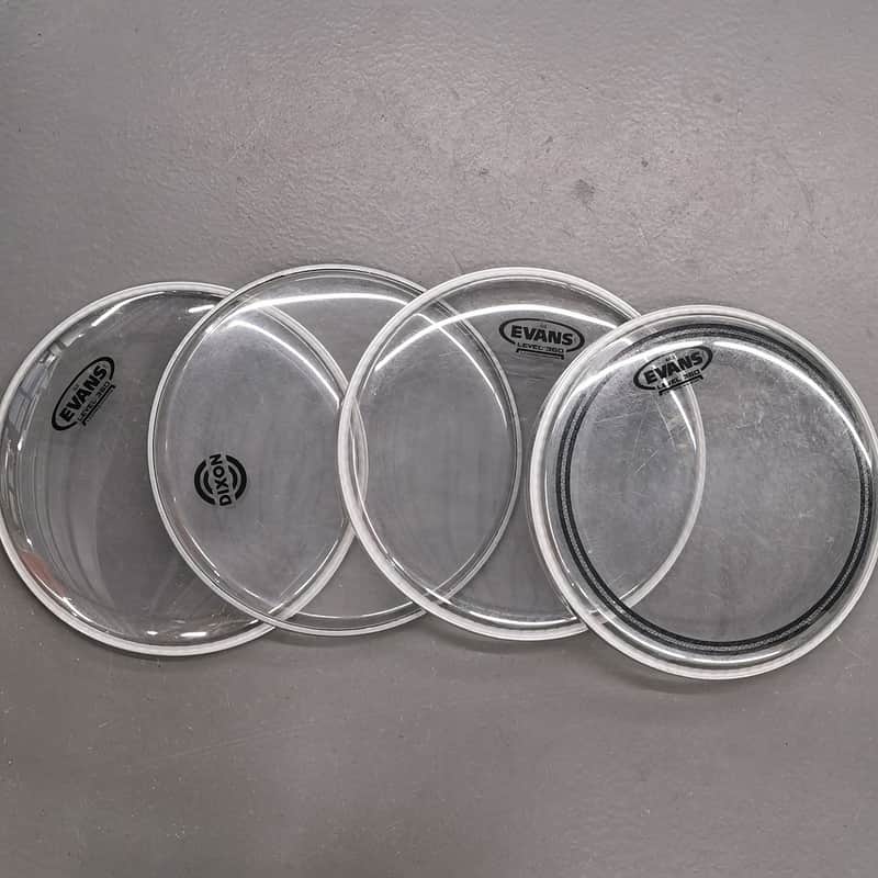 Dixon / Evans / Yamaha Drum Head - 10'' Clear, Kit of 6 Bild 1