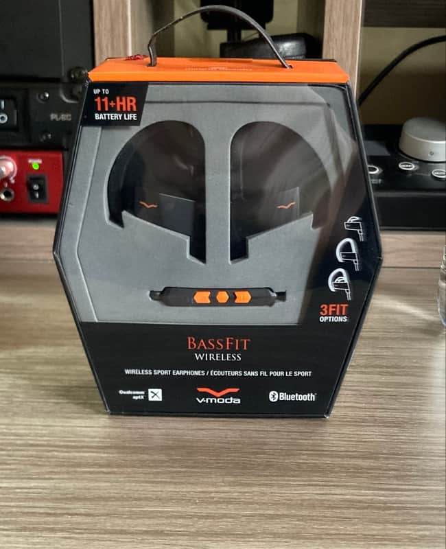 V-Moda Bassfit Wireless Headphones 2025 - Black 1 image 1