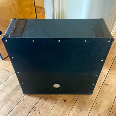 Vintage Marshall JMP #1960A 4x12  Slant cab Cabinet - G12m Blackbacks Kurt Muller 1777 Lead cones 1978 image 5