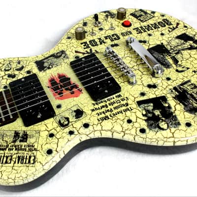 Custom Crackle Painted and Upgraded Epiphone LP Special ll Guitar with Matching Headstock image 18