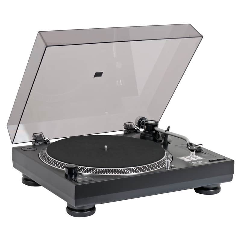Lenco L-400BK platine vinyle à entraînement direct image 1