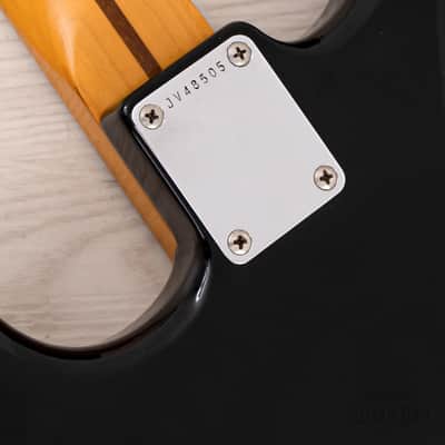 1983 Fender '57 Stratocaster JV ST57-85 Black w/ USA Fullerton Pickups, Japan MIJ Fujigen image 15
