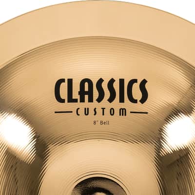 MEINL CC8B-B Classics Custom Brilliant Bell 8 Zoll Becken image 6