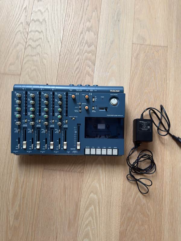TASCAM Portastudio 414 mkII - Blue like new image 1