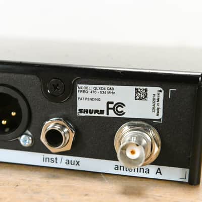Shure QLXD24/KSM9HS Digital Handheld Wireless System - G50 Band (NO PSU) CG015N0 image 9