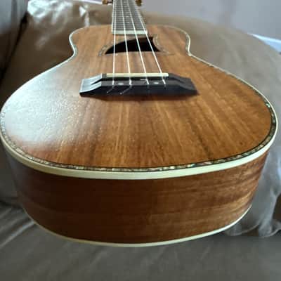 Eddy Finn EF-26-KC KOA CONCERT UKULELE W/ ABALONE image 2
