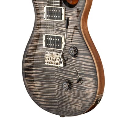 PRS Custom 24, Limited Birds of a Feather, Charcoal Microburst image 3
