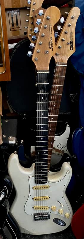 Pro Session Strat Style Electric Guitar 1990's image 1
