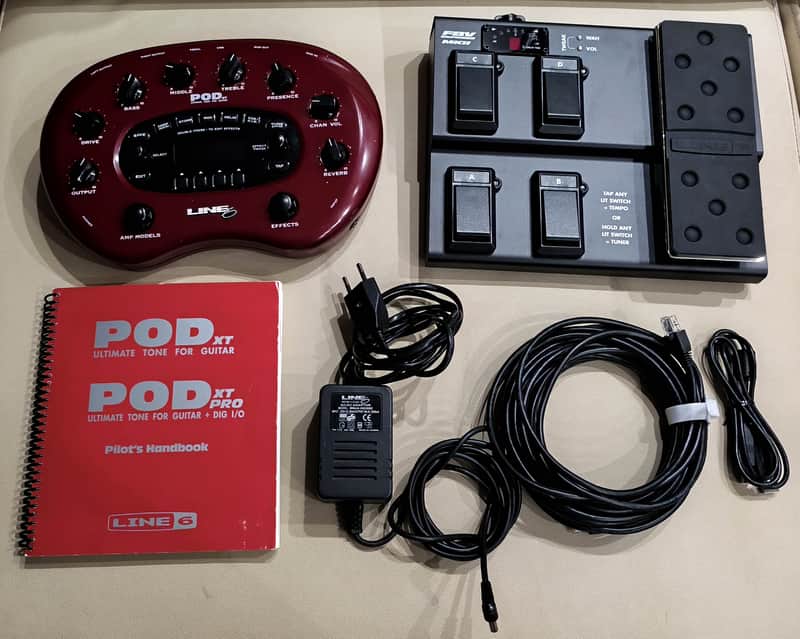 Line 6 POD XT Multi-Effect and Amp Modeler + FBV EXPRESS MKII image 1