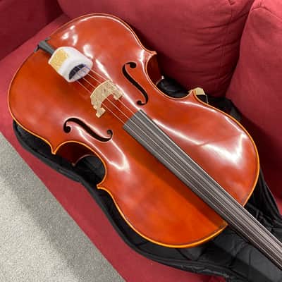 Scherl and Roth R204E3 Cello Outfit 3/4 with Bag and Bow image 2