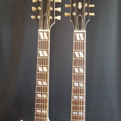 Ibanez SG 2402 double neck 6 & 12 String, vintage Law-Suit, right handed set to left handed! image 6