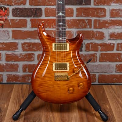 PRS 20th Anniversary Custom 22 Flame Maple Top Violin Amber Sunburst 2005 w/ OHSC image 1