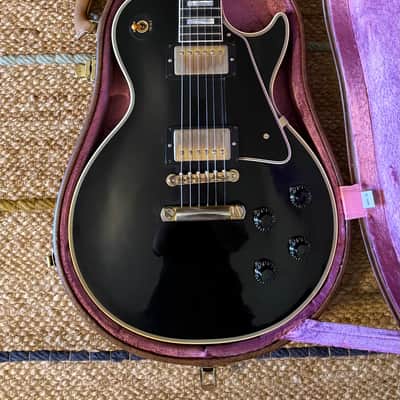 Gibson Custom Shop Historic '57 Les Paul Custom Black Beauty Reissue 2020 Ebony VOS image 12