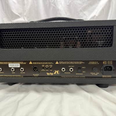 Friedman WW-20 "Wildwood 20" 2-Channel 20-Watt Guitar Amp Head 2020 - Present - Black image 2