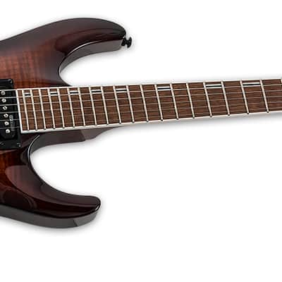 ESP LTD H-200FM Dark Brown Sunburst Electric Guitar + ESP Gig Bag H-200 FM H200 image 4
