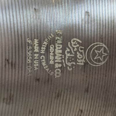 Zildjian 16" K Custom Dark Crash Cymbal 1995 - Present - Traditional image 6