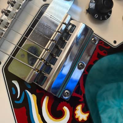 Gibson Custom Shop "Inspired By" Jimi Hendrix Psychedelic Flying V 2006 - Psychedelic Black image 13