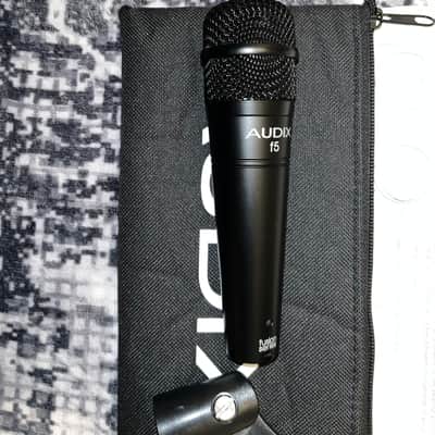 Audix F5 Fusion Dynamic Hypercardioid Instrument Mic 2010s - Black image 2