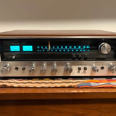 Sansui 5050 Stereo Receiver, EXcellent all-original condition, upgraded walnut case image 1