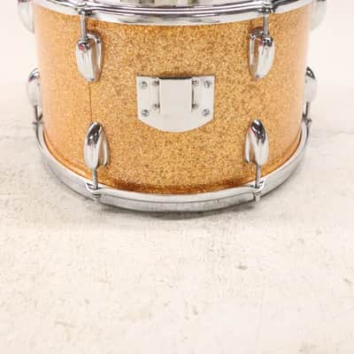 Stewart 9x13" Rack Tom Drum Vintage 1960's Gold Sparkle image 4