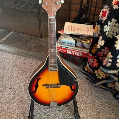 1980s Hondo HM6 A-Style Mandolin  - Sunburst image 1