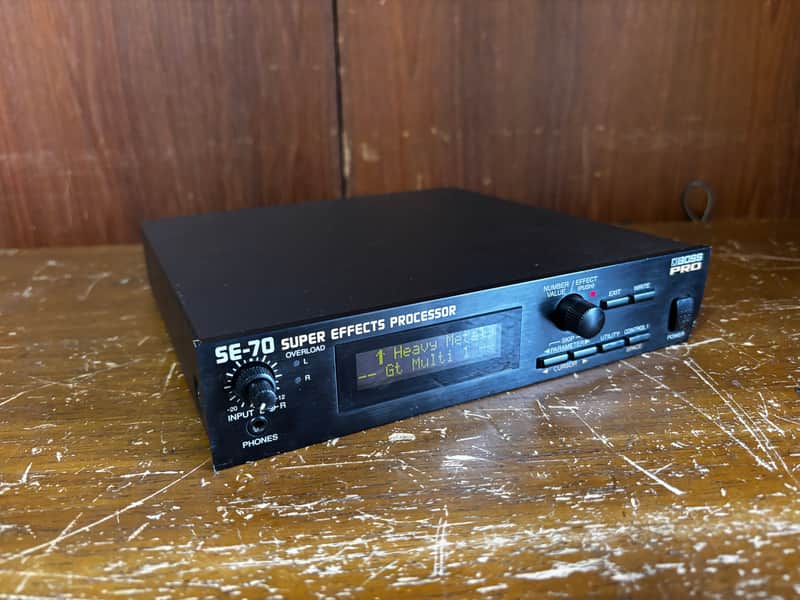Boss SE-70 Super Effects Processor | Reverb Australia