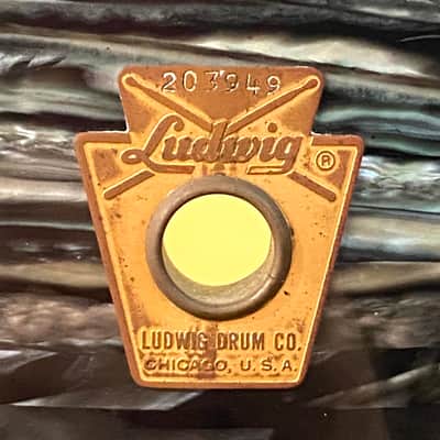 Ludwig Oyster Black Pearl 3-Piece Set - Super Classic - Very Good Condition - We Ship Fast! image 9