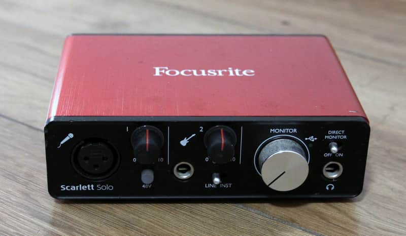 Focusrite Scarlett Solo 1st Gen | Reverb