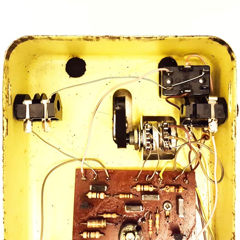 Vintage Colorsound Wah Fuzz Swell Original 1970s Sola Sound Guitar