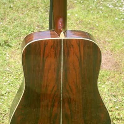 1976 Yairi YW800 Brazilian Rosewood Jacaranda Japan Vintage - Natural+Vintage Hard Case image 8