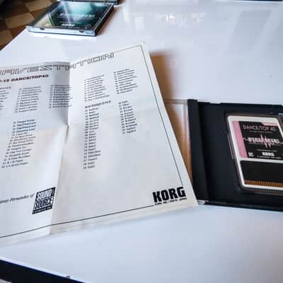 WPC-15 Dance / Top 40 - Performance Data Card for Korg Wavestation image 3