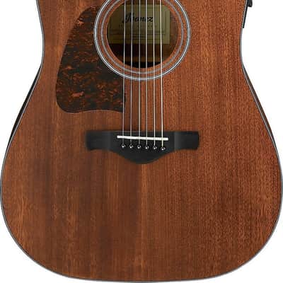 Ibanez AW54LCE Artwood Left-Handed Dreadnought Acoustic-Electric Guitar, Solid Okoume Top image 1