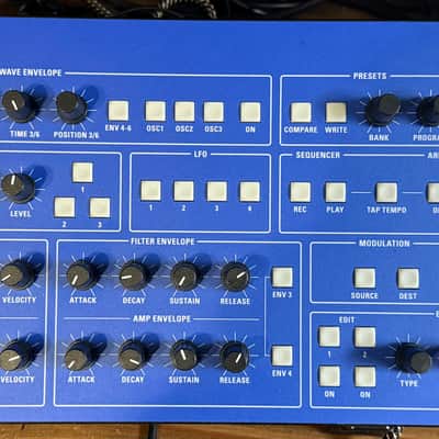Groove Synthesis 3rd Wave 24-Voice Desktop Wavetable Synthesizer 2023 - Present - Blue image 2