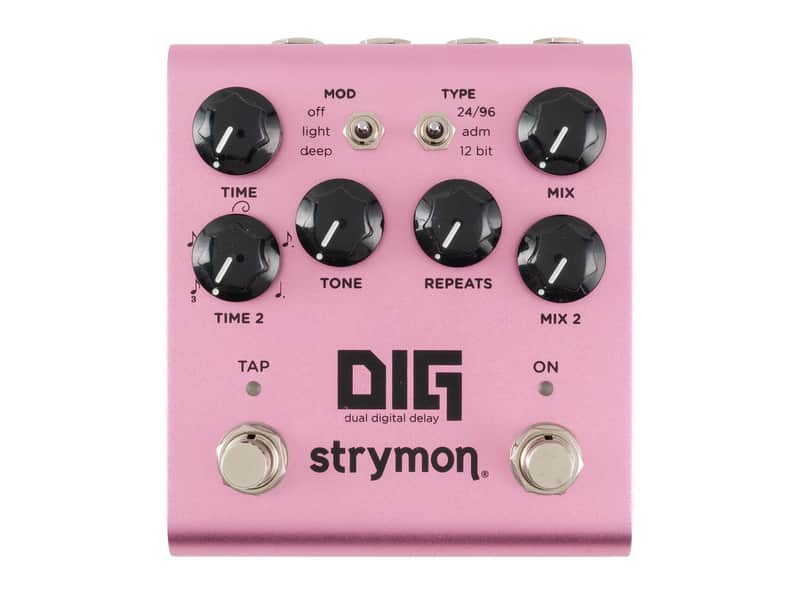 Strymon DIG Dual Digital Delay V2 2022 - Present Pink image 1